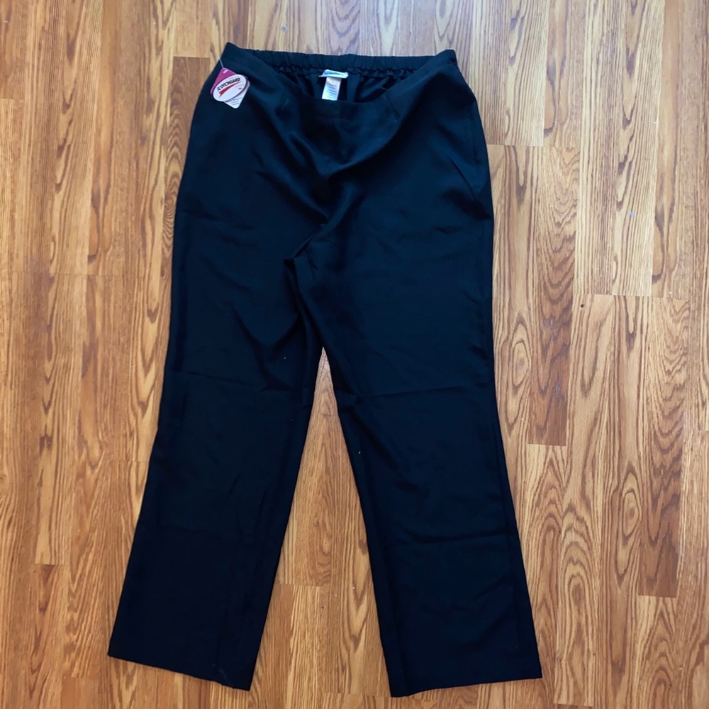 NWT Edward New Black Scrub Bottoms size LARGE L